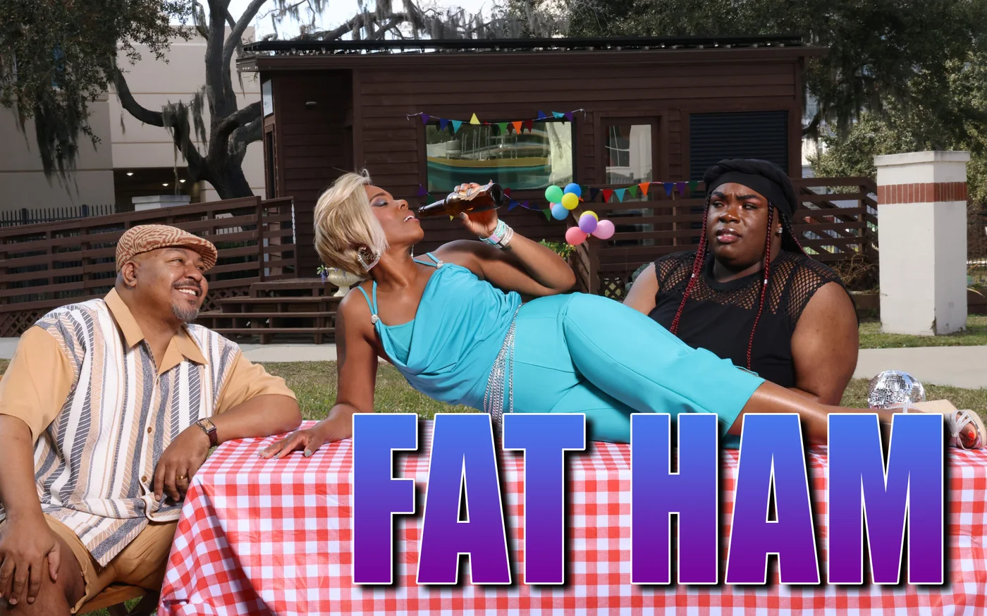 Patrece Bloomfield and cast in Fat Ham