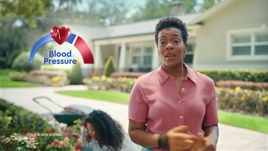 Patrece Bloomfield in the Garlique Healthy Blood Pressure commercial
