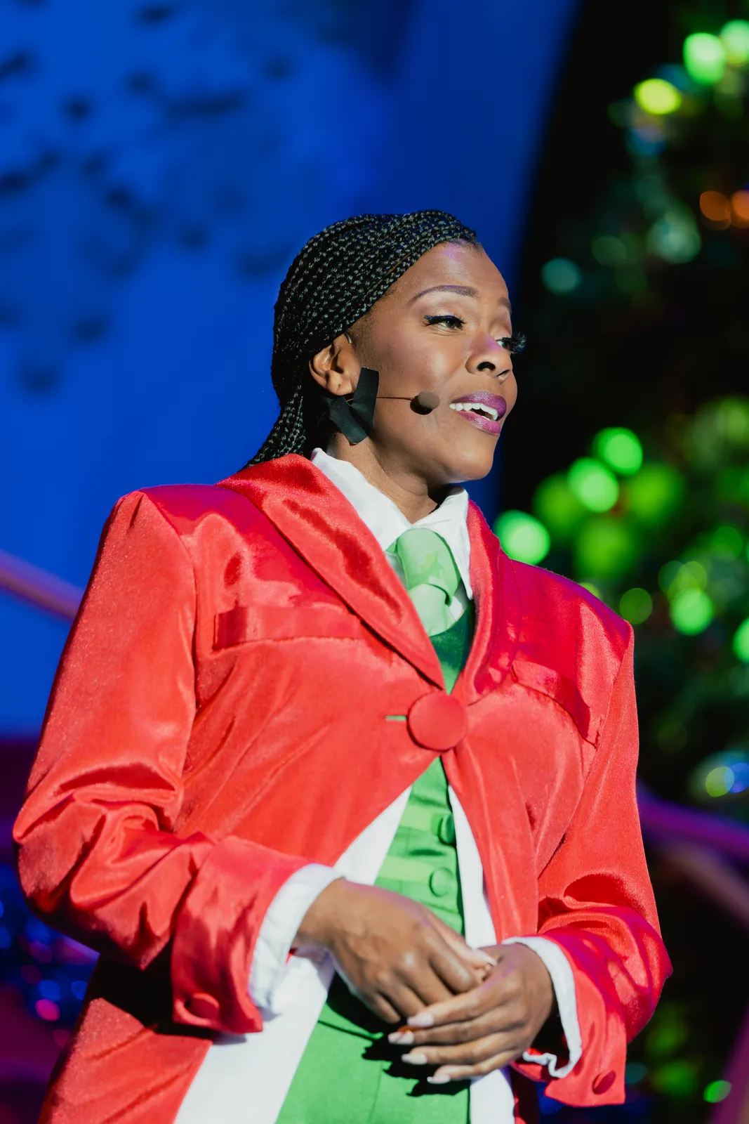 Patrece Bloomfield performing in Grinchmas